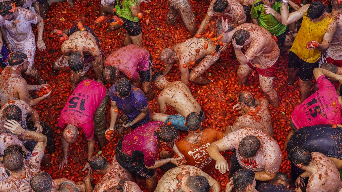 La Tomatina (Bunol, Spain)