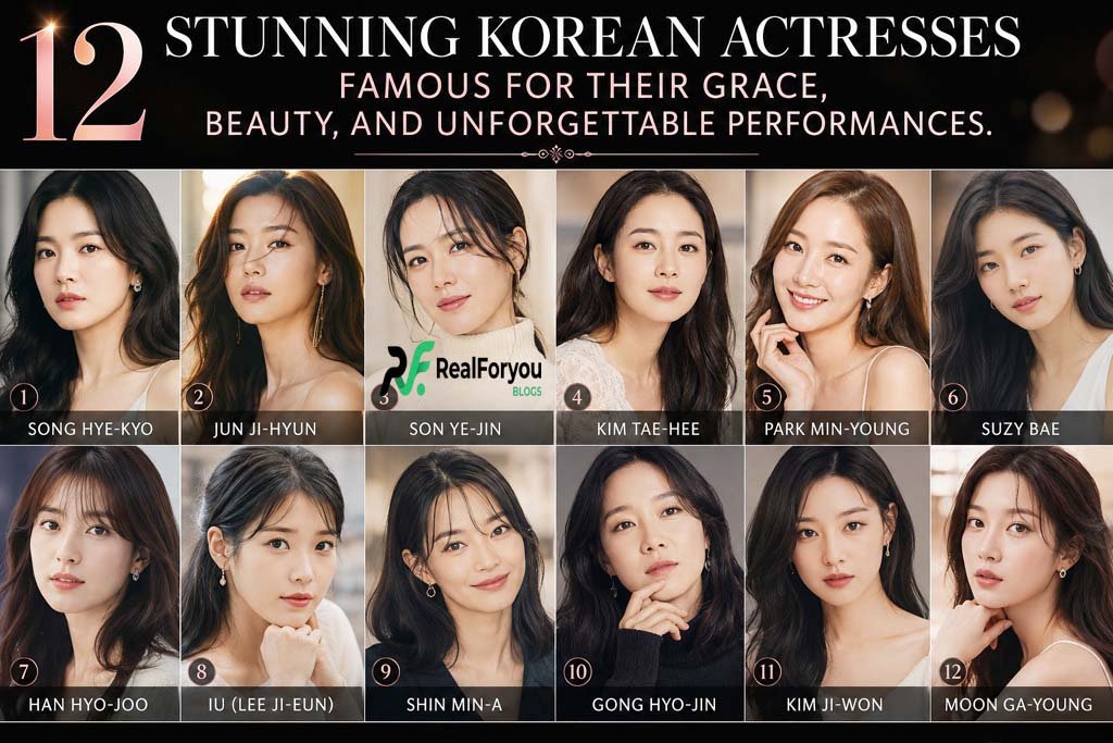 12 Stunning Korean Actresses Famous for Their Grace, Beauty, and Unforgettable Performances Korean