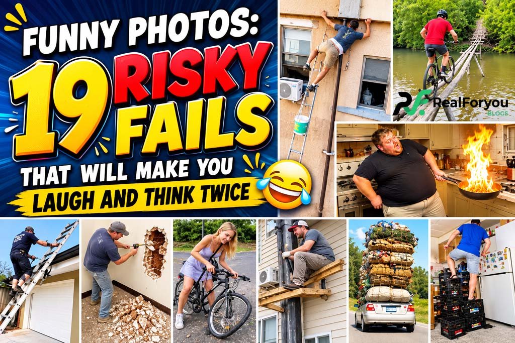 Funny Photos: 19 Risky Fails That Will Make You Laugh and Think Twice Funny Photos