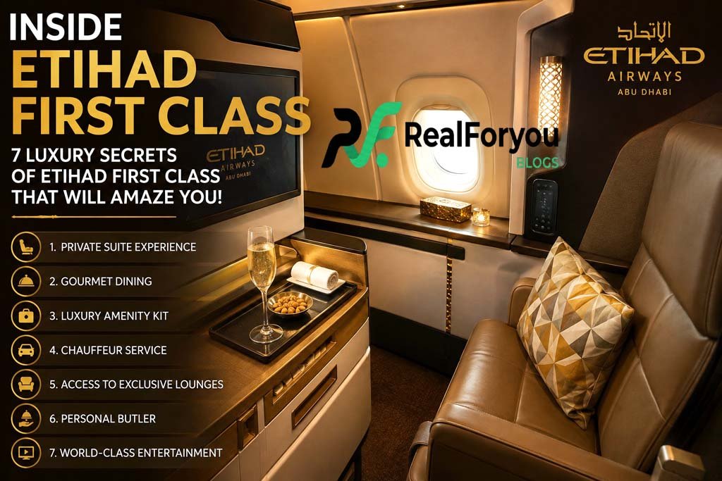 Inside Etihad First Class – 7 Luxury Secrets of Etihad First Class That Will Amaze You Etihad