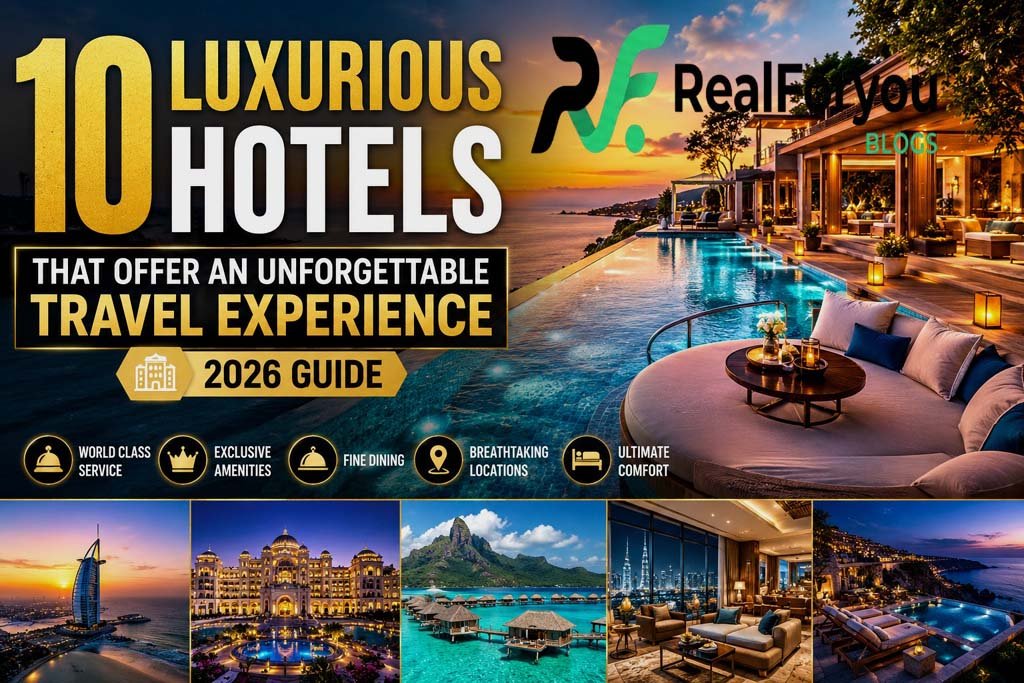 10 Luxurious Hotels That Offer an Unforgettable Travel Experience (2026 Guide) Luxurious