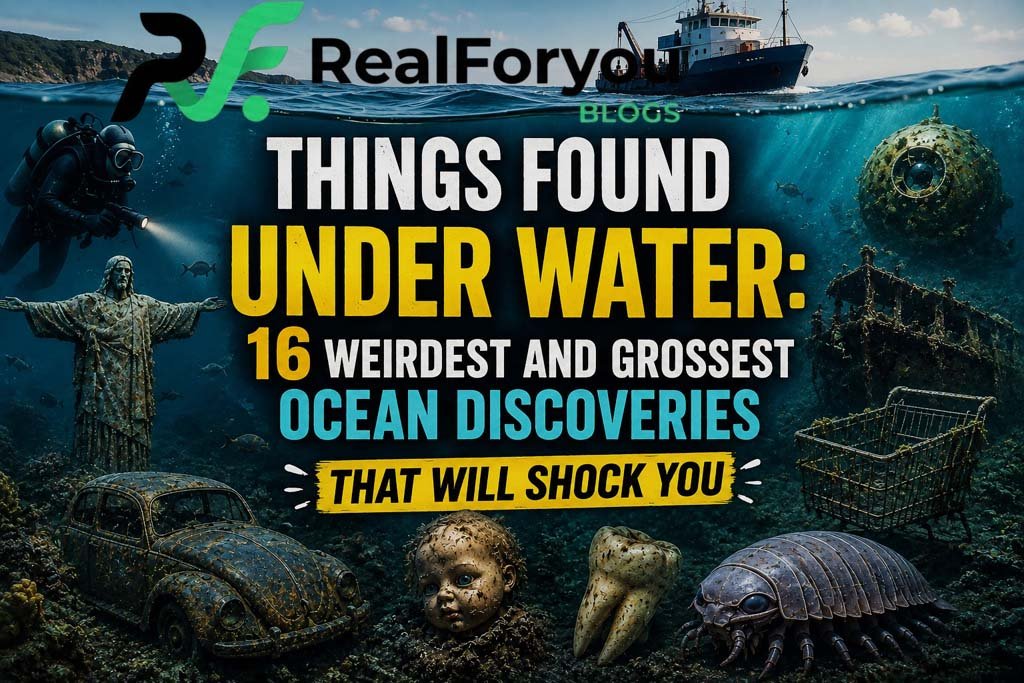 Things Found Under Water: 16 Weirdest and Grossest Ocean Discoveries That Will Shock You Water