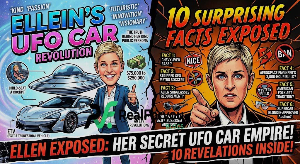 Ellen’s UFO Car Revolution: 10 Surprising Facts About Extraterrestrial Vehicles Car