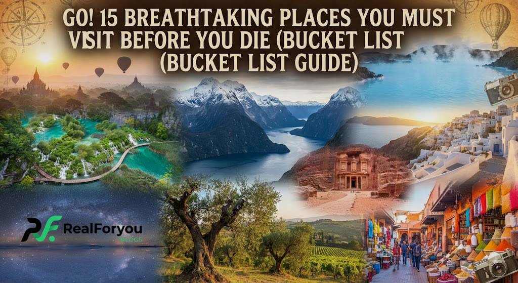Go! 15 Breathtaking Places You Must Visit Before You Die (Bucket List Guide) Go