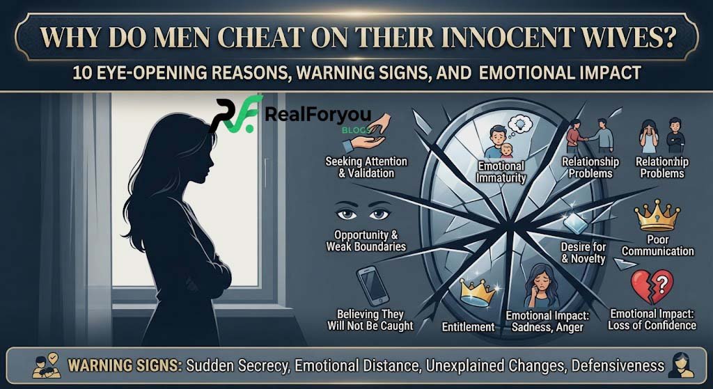 Innocent Wives: Why Do Men Cheat on Them – 10 Eye-Opening Reasons, Warning Signs, and Emotional Impact Innocent