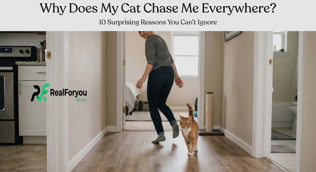 Why Does My Cat Chase Me Everywhere? 10 Surprising Reasons You Can’t Ignore Chase